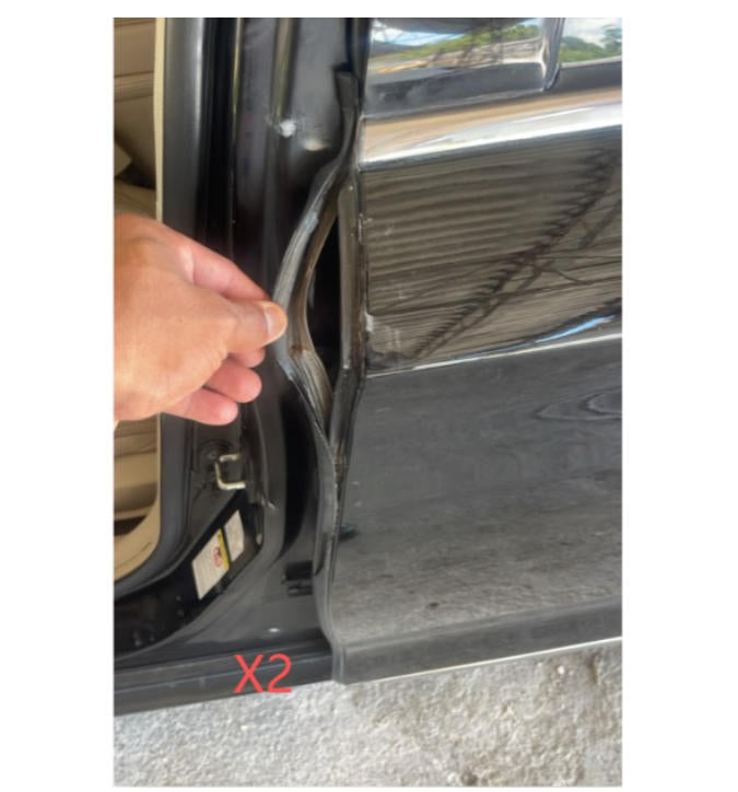 For GA8 front shock absorber assembly, front logo, door seal, rear logo