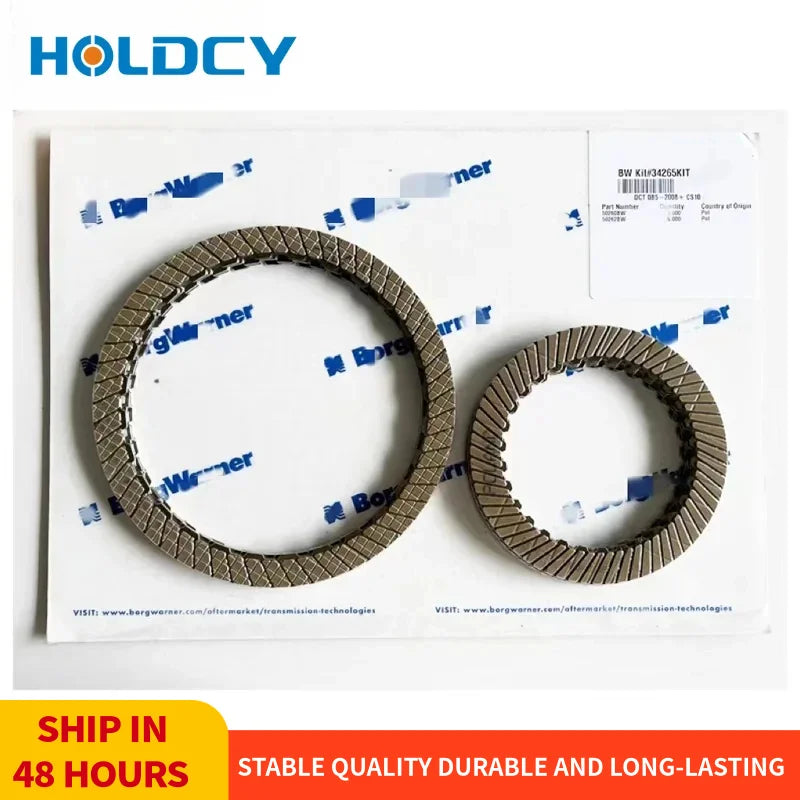 HOLDCY Borg Warner 0B5 DL501 7Speed Transmission Wet Dual Clutch Friction Kit Suit for Audi A4 A5 A6 A7 Q5