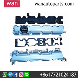 Wanautoparts New Aluminum Alloy Valve Cover Assembly 0248P7 0248P6 For Peugeot 307 307CC 308CC 308 3008 407 807 Citroen C4 C5