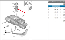 Cargar imagen en el visor de la galería, Wanautoparts original brand new fuel pump assembly low pressure gasoline pump assembly 1525QC  for Peugeot RCZ 207cc