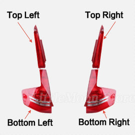 Wanautoparts Original brand new rear taillight assembly Taillight Brake light for Citroen C4 hatchback 5 doors