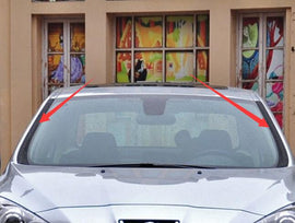 Wanautoparts Original brand new windshield beading rubber strip 8120AK 8120AJ on both sides of front windshield for Peugeot 408