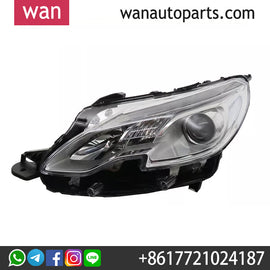 Wanautoparts Car headlight assy for Peugeot 2008 Depo （Bulb not included）