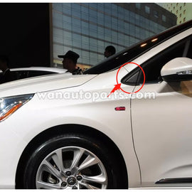 Wanautoparts front triangle decorative board leaf triangle black plastic board suitable for Citroen C4 B7 original brand new