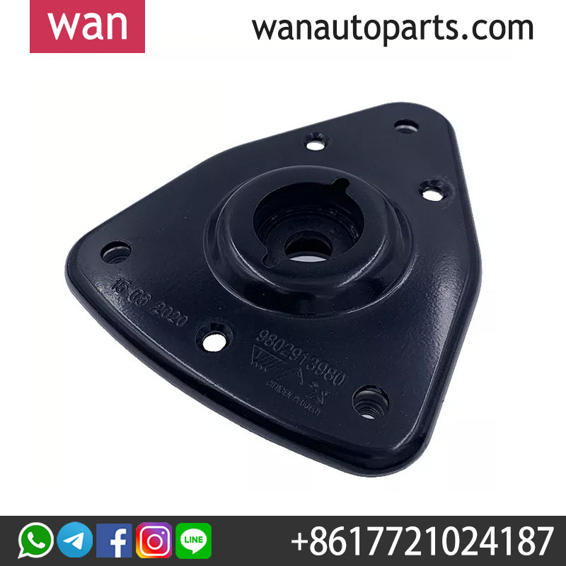 Wanautoparts New front shock absorber upper support shock absorber top rubber shock 9800479780 for Peugeot 308 408 3008 5008 Citroen C4Picass