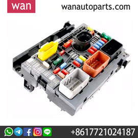 Wanautoparts original new engine compartment fuse box 6500FS 9807029180 9666700580 R06 BSM for Peugeot 408 807 JUMPY Citroen C8
