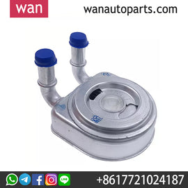 Wanautoparts new good quality engine oil water heat exchanger engine oil cooler 1103N0 for Peugeot 206 307 407 Citroen C5 Xsara