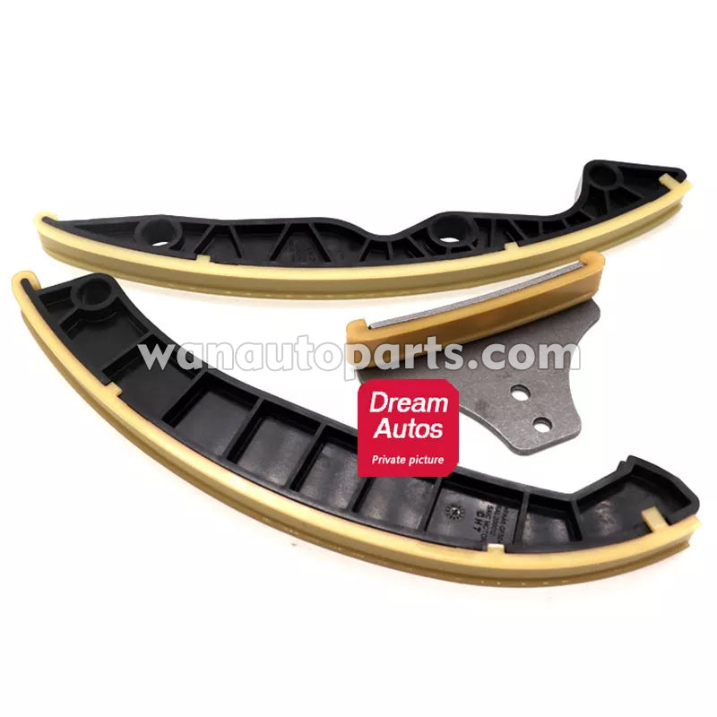 Wanautoparts Original Timing Chain Set Rail Timing Tensioner Timing Five Kit 10025619 TSR200011 RAL200012  for MG3 MG5 350 360 1.3L / 1.5L