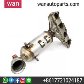 Wanautoparts Original new Three-way catalytic converter front exhaust pipe for Peugeot 408 Citroen C4L 1.8 EC8