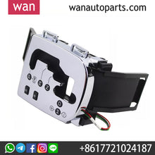 Charger l&#39;image dans la galerie, Wanautoparts Chrome-plated shifting panel Automatic gear position panel Gear position decorative cover For Peugeot 307 C4 Pallas 2461A9