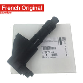 Wanautoparts Original brand new engine ignition coil High voltage line 597094 for Citroen C5 C6 Peugeot 406 407 607 508Renault Laguna V6 3.0L