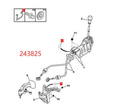 Charger l&#39;image dans la galerie, Wanautoparts Original nouveau câble de commande carte fixe clip de câble de changement de vitesse manuel 243825 pour Peugeot 207 307 308 408 407 607 301 citroën C3 C4 