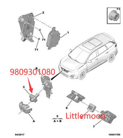 Wanautoparts оригинальная новая камера панорамного обзора 98093010800263007021 для Peugeot 308 3008 5008 4008 2008 508 