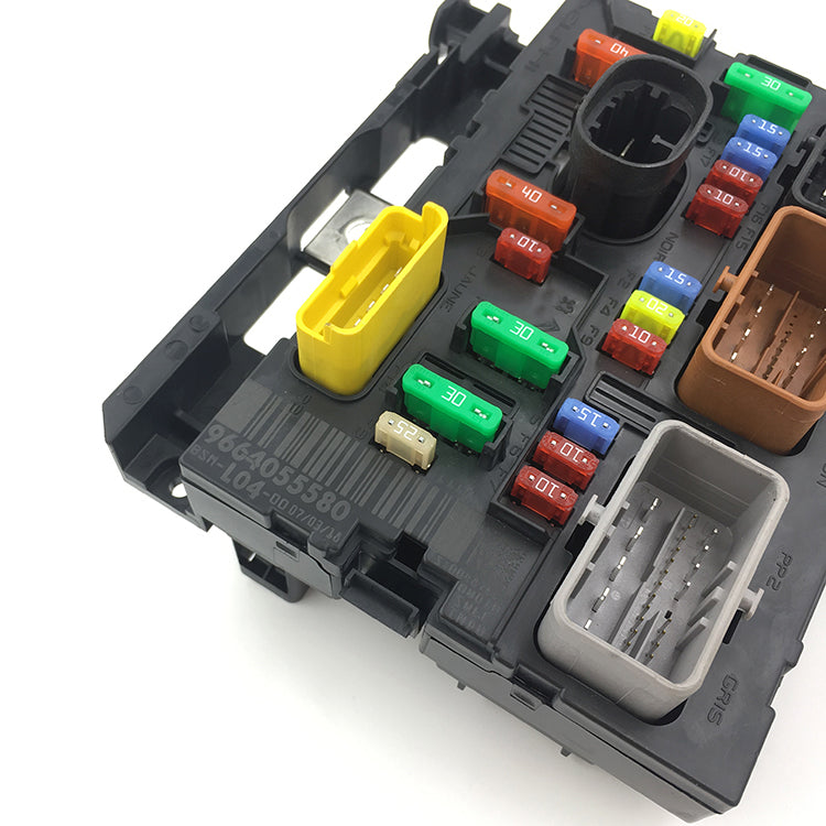 Wanautoparts Brand New Genuine Fuse Box Unit Assembly BSM L04=L11 6500FH 9664055780 9664055580 For Peugeot  207 307 Citroen C4 C5 Triumph