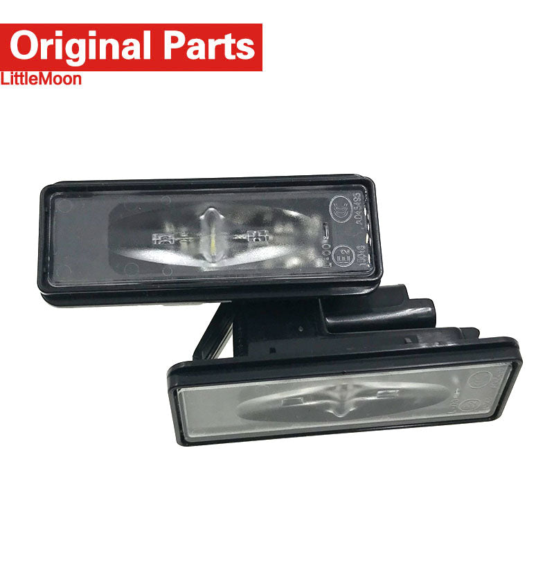 Wanautoparts Original brand new LED license plate light 6340G3 6340F0 for Peugeot 2008 301 308 408 3008 508 Citroen C3 C4 C5 DS4 DS5