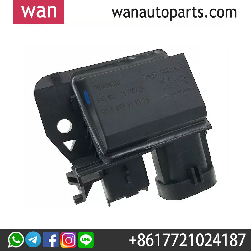 Wanautoparts Original brand new electronic fan electronics Fan relay 9673999980 for Citroen C1 C2 C3 C4  Peugeot 108 307 308 408 3008 5008