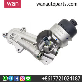 Wanautoparts Original brand new oil filter base Oil filter assembly for 206 207 307 408 Citroen C1 C2 C3 C4 1.6/16v TUJP5/NFP
