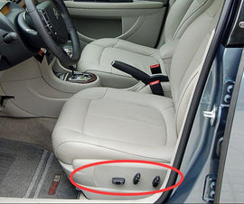 Wanautoparts Power seat adjustment button Seat adjuster 6554J3 8914EG for Citroen C4 C5 Peugeot 407