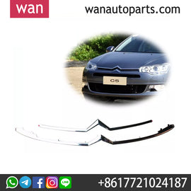 Wanautoparts Original brand new bonnet trim strip front bumper trim strip electroplating strip front logo for Citroen C5 09-13 X7