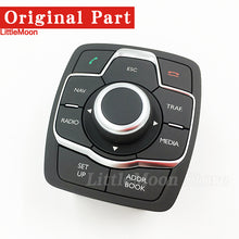 Charger l&#39;image dans la galerie, Wanautoparts nouveau commutateur de navigation d&#39;usine bouton multifonction bouton de commande centrale 6593U1/98023785ZD pour Peugeot 508 508sw 