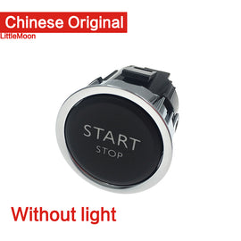 Wanautoparts Original one-button start button Start switch Close button for Peugeot 308 408 508 3008 2008 Citroen C4 C5 DS4 DS5DS6