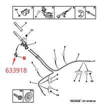 Charger l&#39;image dans la galerie, Wanautoparts Original neuf interrupteur de commande de frein à main 633918 pour Peugeot 206 307 308 408 508 3008 301 407 607 citroën C3 C4 C5 