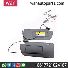 Wanautoparts Sun visor 8163EG 98158119ZQ 98158116ZQ For Peugeot 2008 3008 301 308 308S 408 508 For Citroen C5