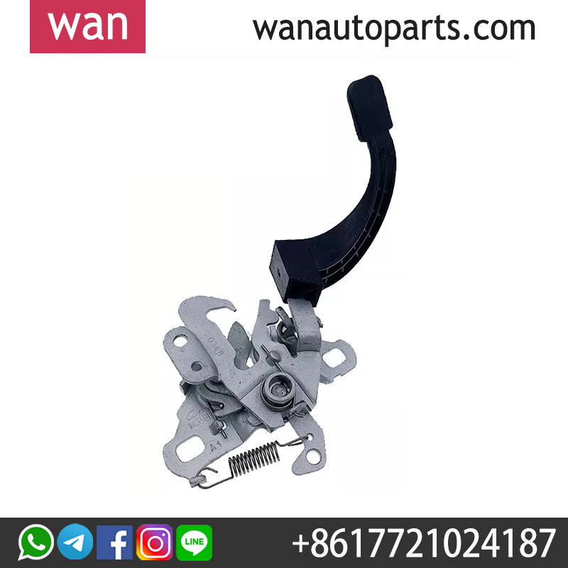 Wanautoparts Original brand new hood lock engine cover lock 9677057180 9677035280for the new Citroen Elyess Peugeot 301