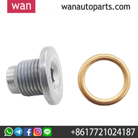 Wanautoparts original new engine oil pan screw gasket 031139 031338  for Peugeot 207 308 408 508 3008 Citroen C3 C4 C5 DS3 DS4 DS5