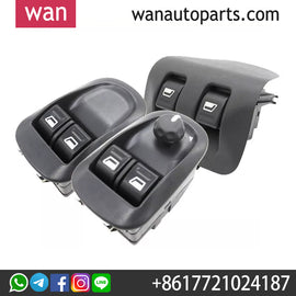 Wanautoparts Chinese Original  lift switch Glass lift button Lift controller for Peugeot 206 207 Citroen C2