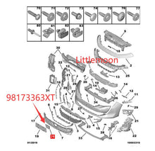 Load image into Gallery viewer, Wanautoparts China original new front lower grille cover speed sensor cover 9820927477 98173363XT for Peugeot 508 (R8)