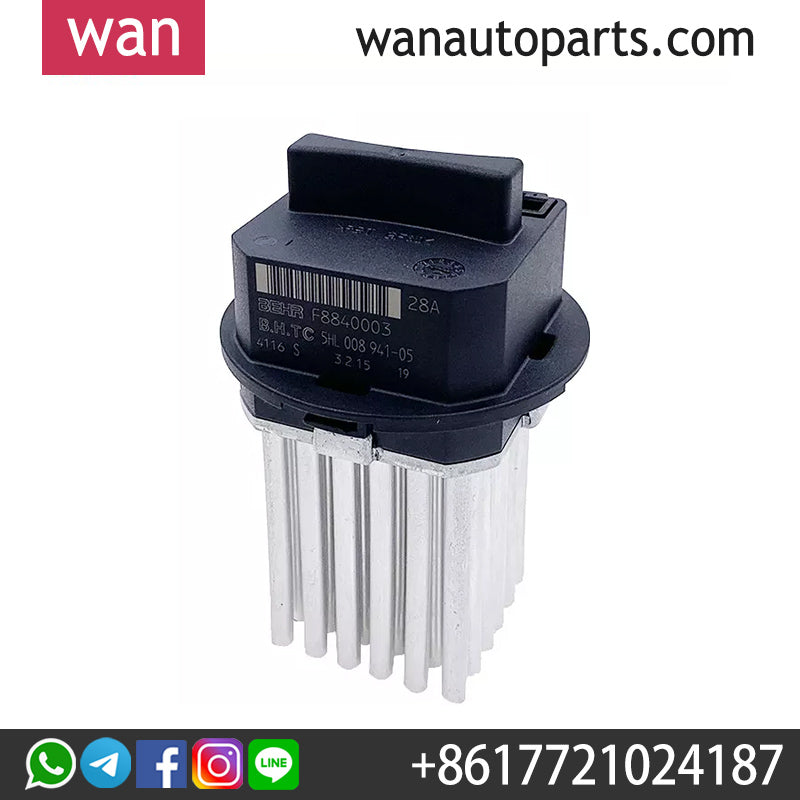 Wanautoparts Air conditioning resistance blower resistance resistor speed control module  For Citroen C3 C4 C5 C6 DS3 Peugeot 307 407 6441S7