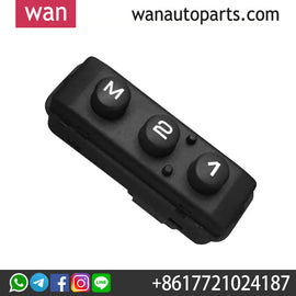 Wanautoparts Seat memory switch Seat memory button Power seat switch 96602084XT For Peugeot 508 508SW 407 607 Citroen C5