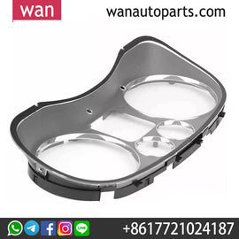 Wanautoparts Original brand new instrument screen Display cover Display case Black base for Peugeot 307