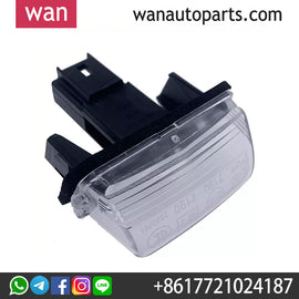 Wanautoparts Original brand new rear bumper license plate light 6340A3 for Peugeot 307 306 207 206 407 308 Citroen Picasso C4 C5