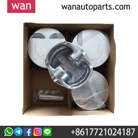 Wanautoparts Original engine piston for Peugeot 206 307 308 408 508 3008 Citroen C3 C4 C5 2.0EW10