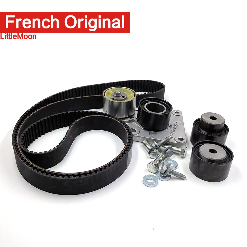 Wanautoparts Original flambant neuf courroie de distribution tendeur de distribution courroie de distribution combinaison pour citroën C6 C5 Peugeot 407 607 3.0 V6 