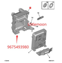 Load image into Gallery viewer, Wanautoparts оригинальный новый кронштейн BSI, крышка кабеля, кронштейн для корпуса компьютера, кронштейн 9675493980 для Peugeot 301 Citroen Elyess C3 