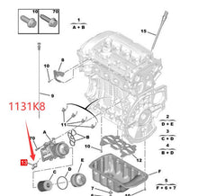 画像をギャラリービューアに読み込む, Wanautoparts Original new engine oil pressure switch oil pressure sensor 1131K8 for Citroen C4 C5 DS4 DS5 Peugeot 3008 RCZ 308 408 508 1.6T