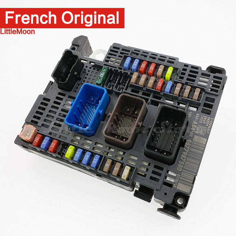 Wanautoparts original brand new engine cabin fuse box Automotive Electronic Control BSM AB4 9677987580 for Peugeot 508 Citroen C4