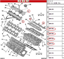 Charger l&#39;image dans la galerie, Wanautoparts nouveau véritable joint de couvercle de soupape de cylindre de moteur à essence pour Peugeot 407 607 407cc citroën C6 C5 3.0 0248H8 0248J0 