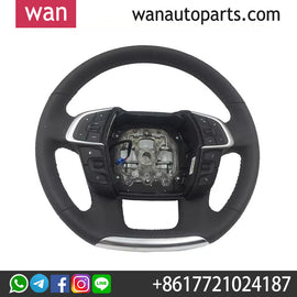 Wanautoparts Original brand new steering wheel assembly, high-equipped steering wheel with multi-function buttons  for Citroen C4 B7 DS4