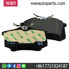 Wanautoparts Original brand new rear brake pads 425467 1614456380 1611456380 425241 425223 for Peugeot 307 308 2008 308 Citroen C3 Elysee