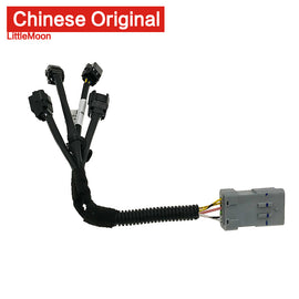 Wanautoparts original injector harness plug 656905 9661675380 for Peugeot 301 206 307 308 2008 408 Citroen C3 C4 Elyess DS3 DS4